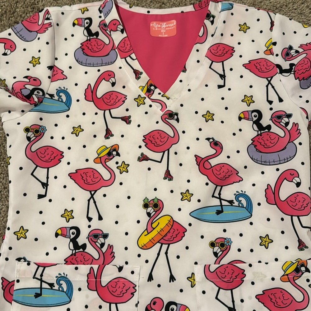 Ava therese scrub top - Picture 3 of 8